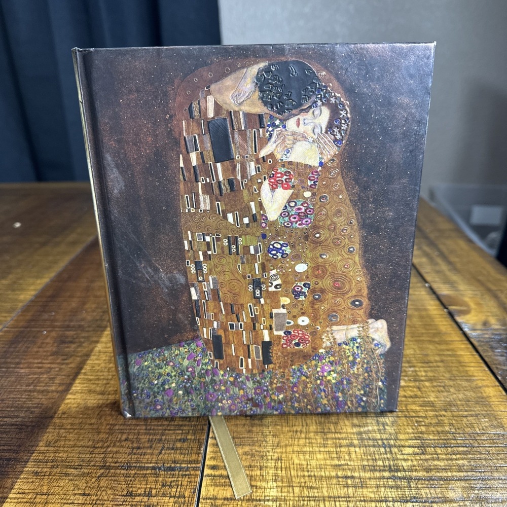 New Peter Pauper Press Notebooks Gustav Klimt "The Kiss" Foiled Journal 192Pg